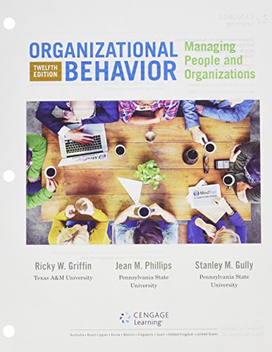 Stock image for Bundle: Organizational Behavior: Managing People and Organizations, Loose-Leaf Version, 12th + MindTap Management, 1 term (6 months) Printed Access Card for sale by Books Unplugged