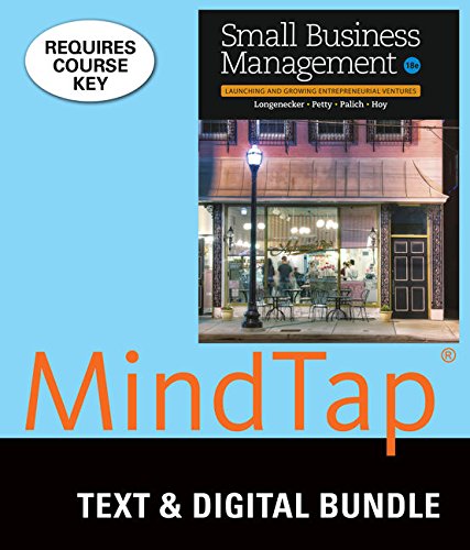 Stock image for Bundle: Small Business Management: Launching & Growing Entrepreneurial Ventures, Loose-Leaf Version, 18th + MindTap Management with Live Plan, 1 term (6 months) Printed Access Card for sale by BooksRun