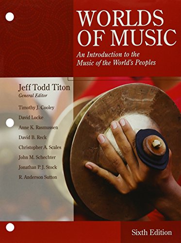 Stock image for Bundle: World of Music: An Introduction to the Music of the World?s Peoples, Loose-Leaf Version, 6th + MindTap Music, 1 Term (6 Months) Printed Access Card for sale by Books Unplugged
