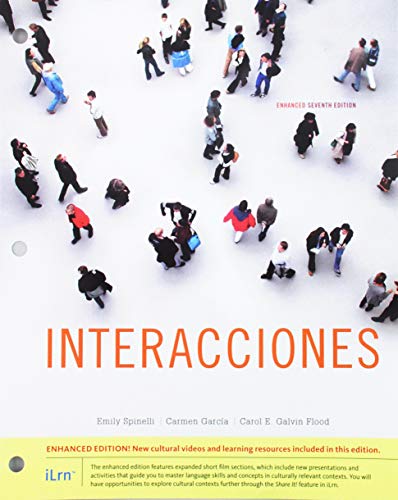 Stock image for Bundle: Interacciones, Enhanced +iLrn Heinle Learning Center 3 terms (18 Months) Printed Access Card for sale by Textbooks_Source