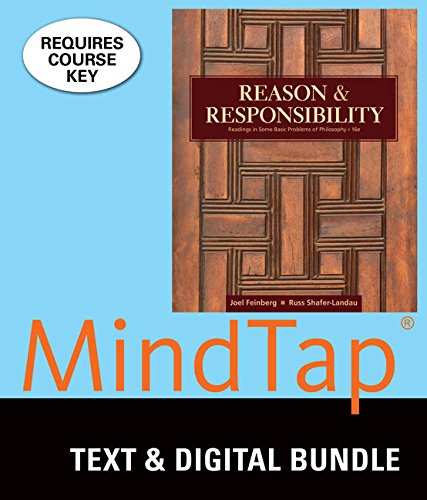 Stock image for Bundle: Reason and Responsibility: Readings in Some Basic Problems of Philosophy, Loose-leaf Version, 16th + MindTap Philosophy, 1 Term (6 months) Printed Access Card for sale by BooksRun