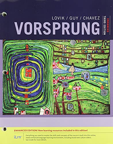 Stock image for Vorsprung, Loose-Leaf Version, Enhanced for sale by HPB-Red
