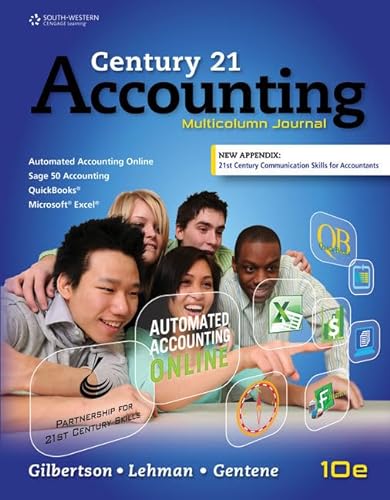 Beispielbild fr Century 21 Accounting: Multicolumn Journal, Copyright Update (MindTap Course List) zum Verkauf von BooksRun