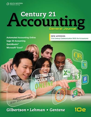 Beispielbild fr Century 21 Accounting: General Journal, Copyright Update (Century 21 Accounting Series) zum Verkauf von BooksRun