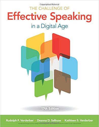 Stock image for The Challenge of Effective Speaking in a Digital Age, Loose-Leaf Version for sale by BooksRun