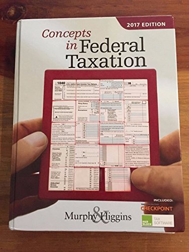 Stock image for Concepts in Federal Taxation 2017 for sale by GoldenWavesOfBooks