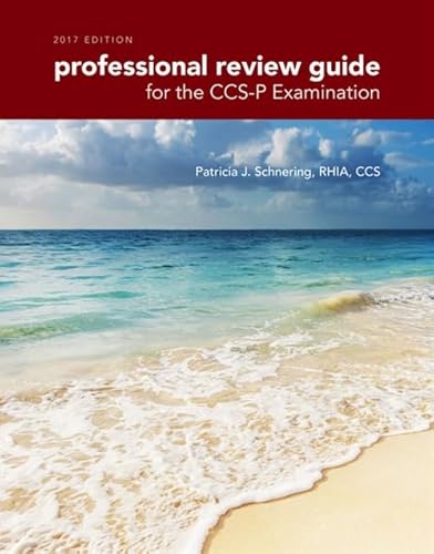 9781305956551: Professional Review Guide for CCS-P Examinations, 2017 Edition
