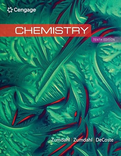 9781305957510: Student Solutions Manual for Zumdahl/Zumdahl/DeCoste’s Chemistry, 10th Edition