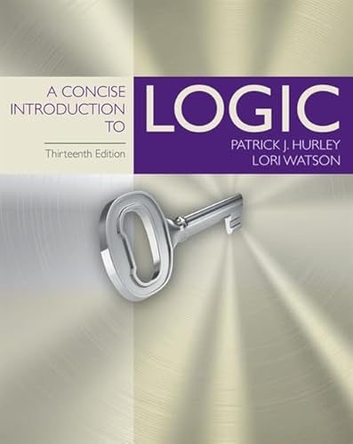 Imagen de archivo de A Concise Introduction to Logic a la venta por BooksRun