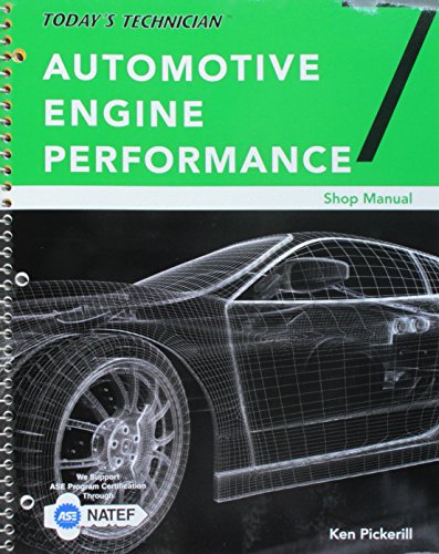 Stock image for Shop Manual - Today's Technician: Automotive Engine Performance for sale by HPB-Red