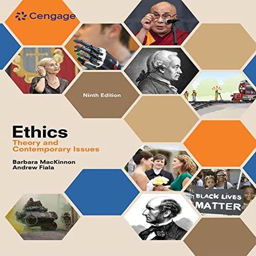 9781305958678: Ethics: Theory and Contemporary Issues