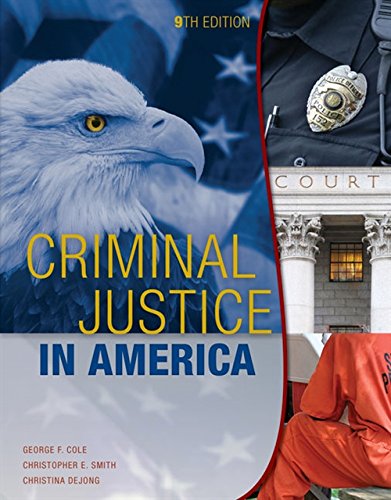 9781305966062: Criminal Justice in America