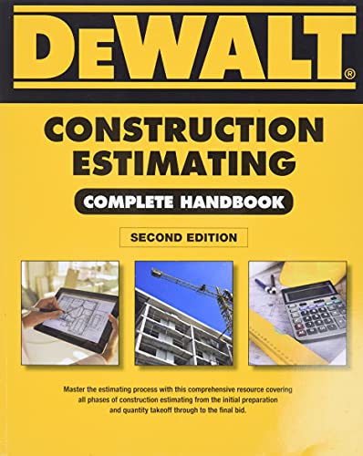 9781305966345: Dewalt Construction Estimating Complete Handbook: Excel Estimating Included