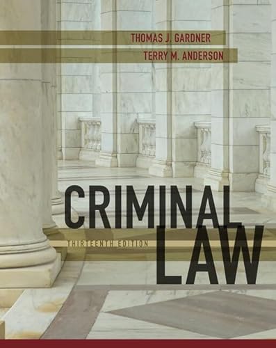 Beispielbild fr Criminal Law zum Verkauf von BooksRun