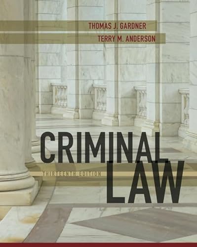 9781305966369: Criminal Law