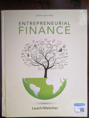 Beispielbild fr Entrepreneurial Finance zum Verkauf von BooksRun
