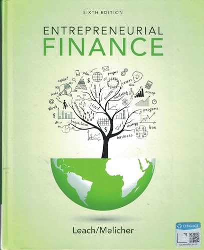 Imagen de archivo de Entrepreneurial Finance a la venta por HPB-Red