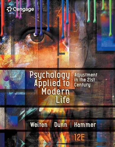 Imagen de archivo de Psychology Applied to Modern Life: Adjustment in the 21st Century a la venta por Books Unplugged