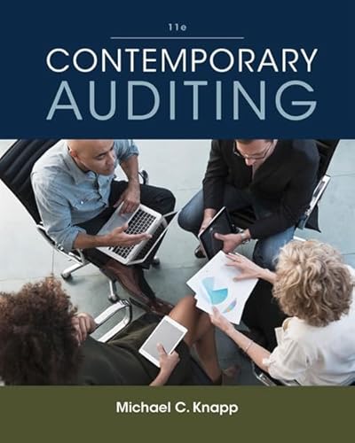 9781305970816: Contemporary Auditing: Real Issues and Cases