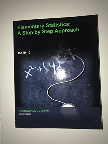 Beispielbild fr Elementary Statistics: A Step by Step Approach zum Verkauf von SecondSale