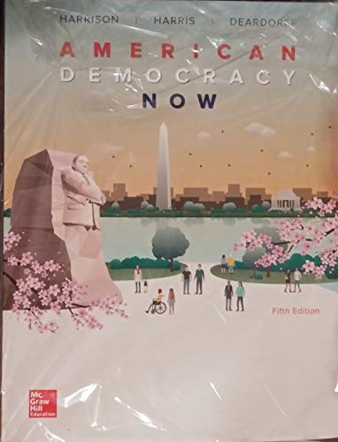 Stock image for American Democracy Now Fifth Edition for sale by Hawking Books