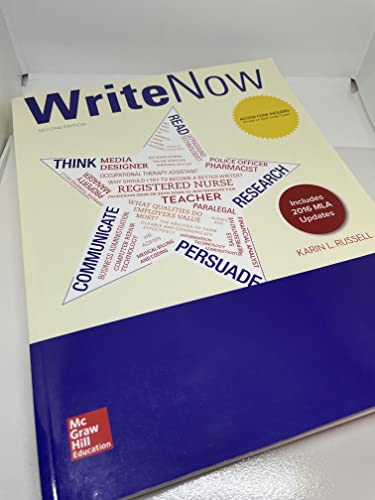 Imagen de archivo de Write Now 2016 MLA UPDATES a la venta por HPB-Emerald