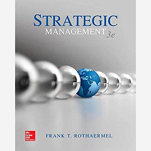 Imagen de archivo de Strategic Management a la venta por Textbooks_Source