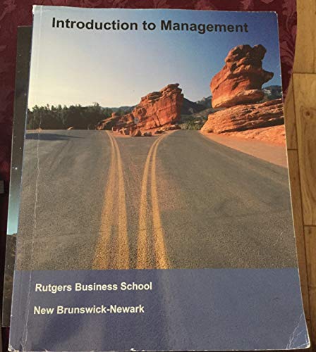 Imagen de archivo de Introduction to Management a la venta por Better World Books