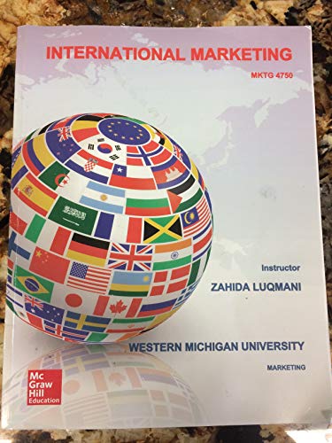 Imagen de archivo de INTERNATIONAL MARKETING [MKTG 4750] a la venta por Better World Books