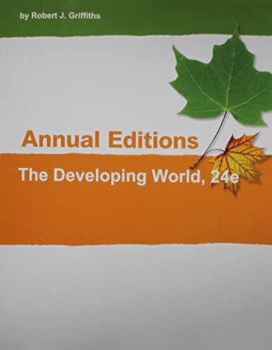 Beispielbild fr Developing World 14/15 (Annual Editions Developing World) zum Verkauf von Wonder Book