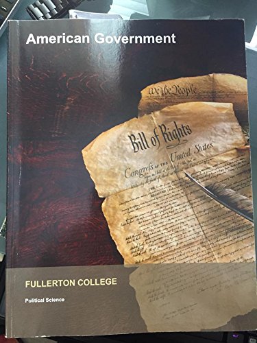 Imagen de archivo de The American Democracy (Fullerton College Edition) a la venta por Better World Books