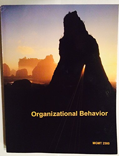Beispielbild fr Organizational Behavior (WMU Custom Textbook) zum Verkauf von Better World Books