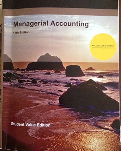 9781308224565: Managerial Accounting