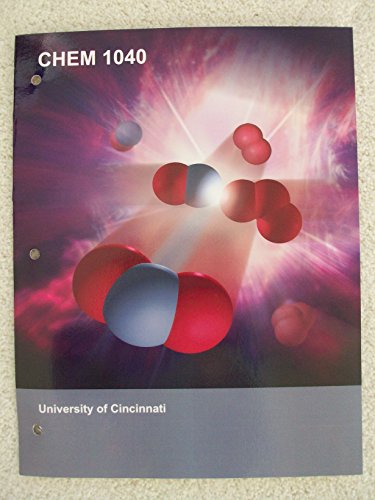 Stock image for Chem 1040 LL B&W for Univ of Cincinnati Edition:7th for sale by HPB-Red