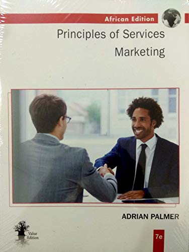 Stock image for Principles of Services Marketing for sale by Basi6 International
