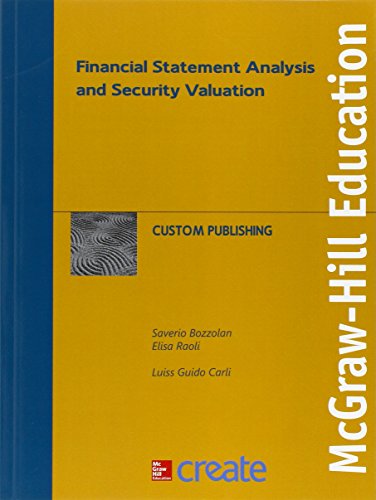 Financial statement analysis and security valuation