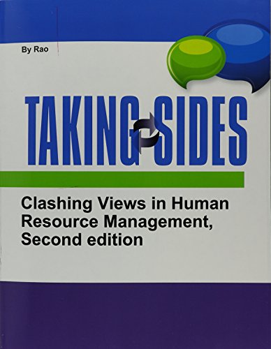 Stock image for TAKING SIDES: CLASHING VIEWS IN HUMAN RESOURCE MANAGEMENT, SECOND EDITION for sale by Irish Booksellers