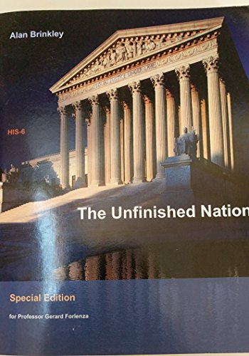 9781308777160: The Unfinished Nation: A Concise History of the American People, Eighth Edition