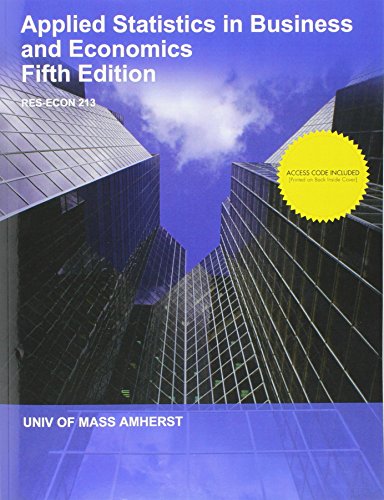 9781308942940: Applied Statistics in Business and Economics with Connect