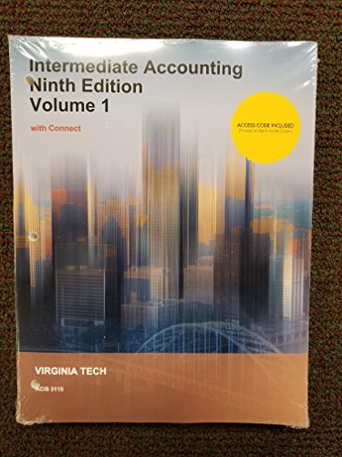 Beispielbild fr Intermediate Accounting Ninth Edition Volume 1 zum Verkauf von Better World Books
