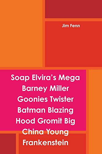Imagen de archivo de Soap Elvira's Mega Barney Miller Goonies Twister Batman Blazing Hood Gromit Big China Young Frankenstein a la venta por PBShop.store US