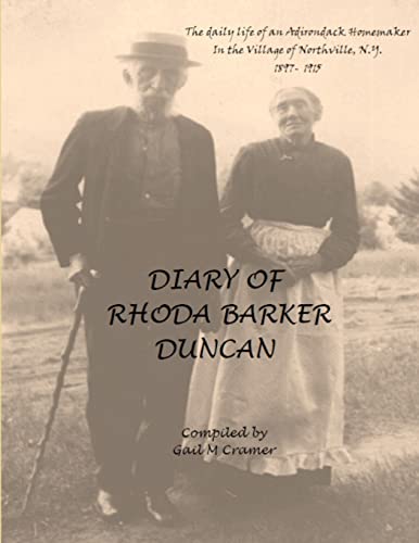 Imagen de archivo de Diary Of Rhoda Barker Duncan a la venta por Calliopebooks