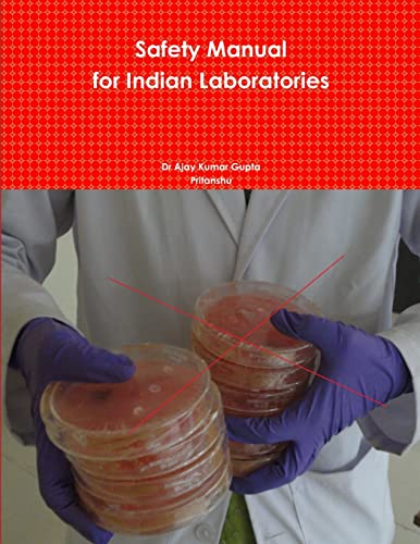 9781312254084: Safety Manual for Indian Laboratories