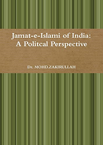 Stock image for JamateIslami of India A Politcal Perspective for sale by PBShop.store US
