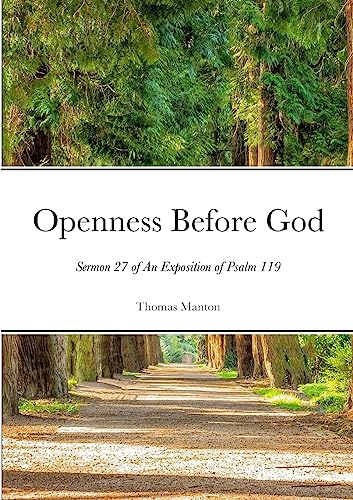 Imagen de archivo de Openness Before God - Paperback a la venta por PBShop.store US