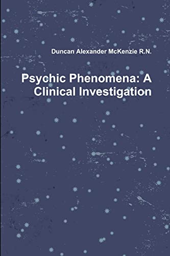 Beispielbild fr Psychic Phenomena A Clinical Investigation zum Verkauf von PBShop.store US