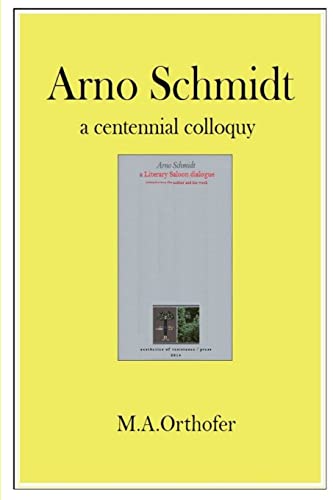 Beispielbild fr Arno Schmidt zum Verkauf von Ezekial Books, LLC