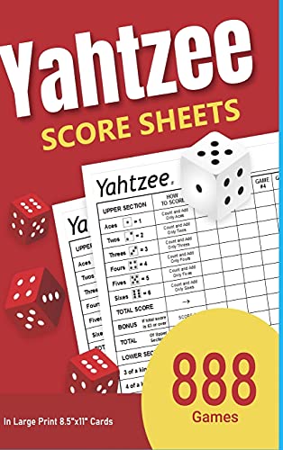 Printable Score Charts for Games