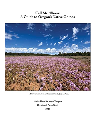 Stock image for Occasional Paper No. 4: Native Plant Society of Oregon Occasional Paper No. 4 for sale by California Books