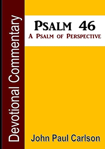 Imagen de archivo de Psalm 46, A Psalm of Perspective a la venta por PBShop.store US